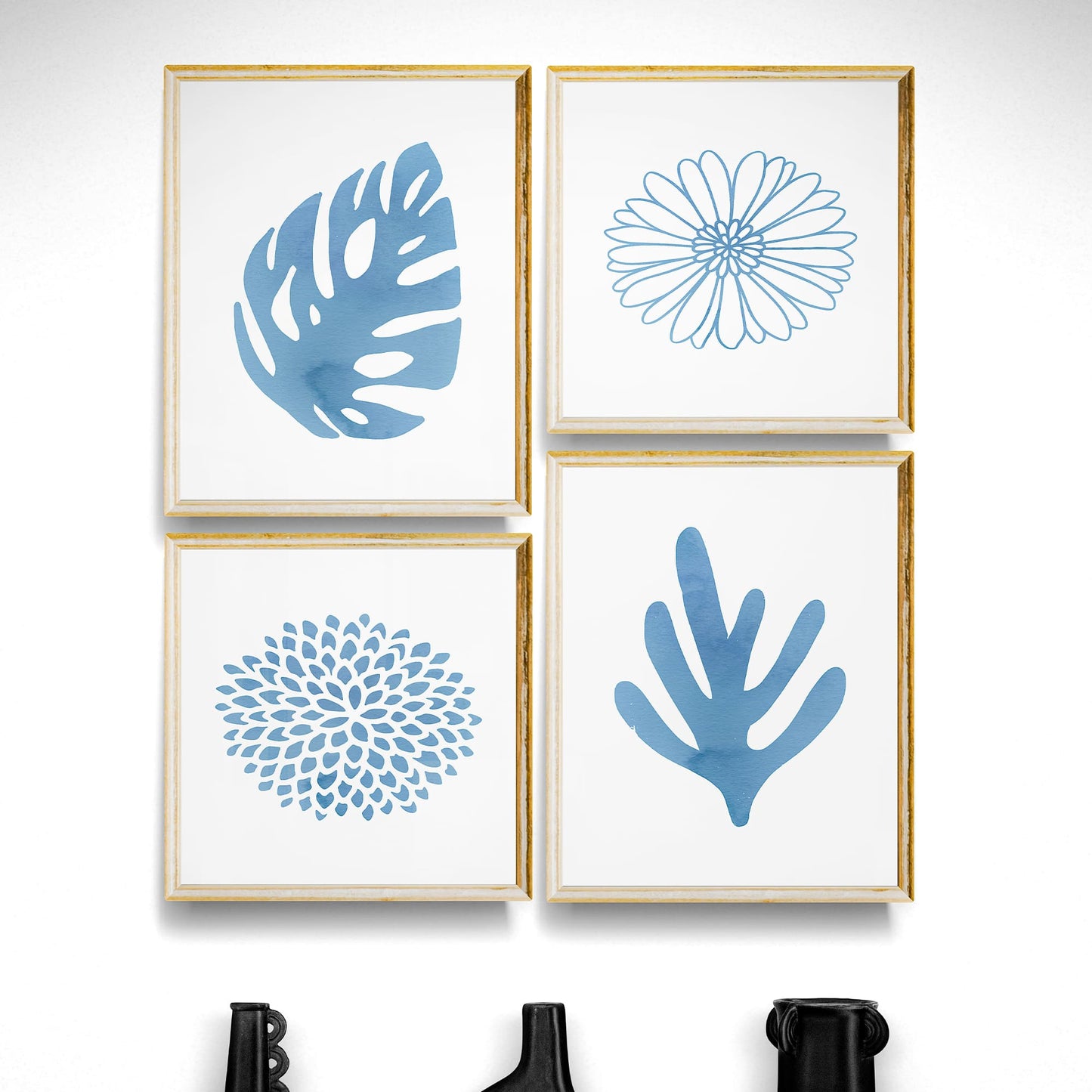 Blue Abstract Art - 500 Prints