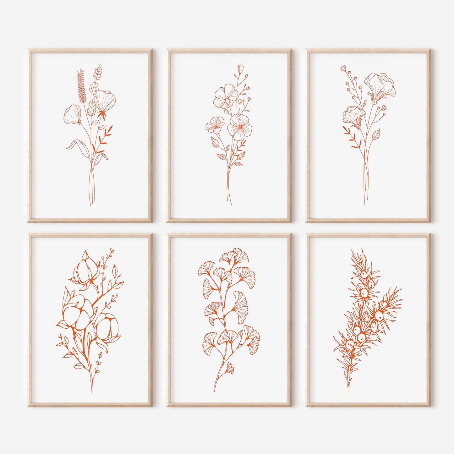 Orange Abstract Art - 500 Prints
