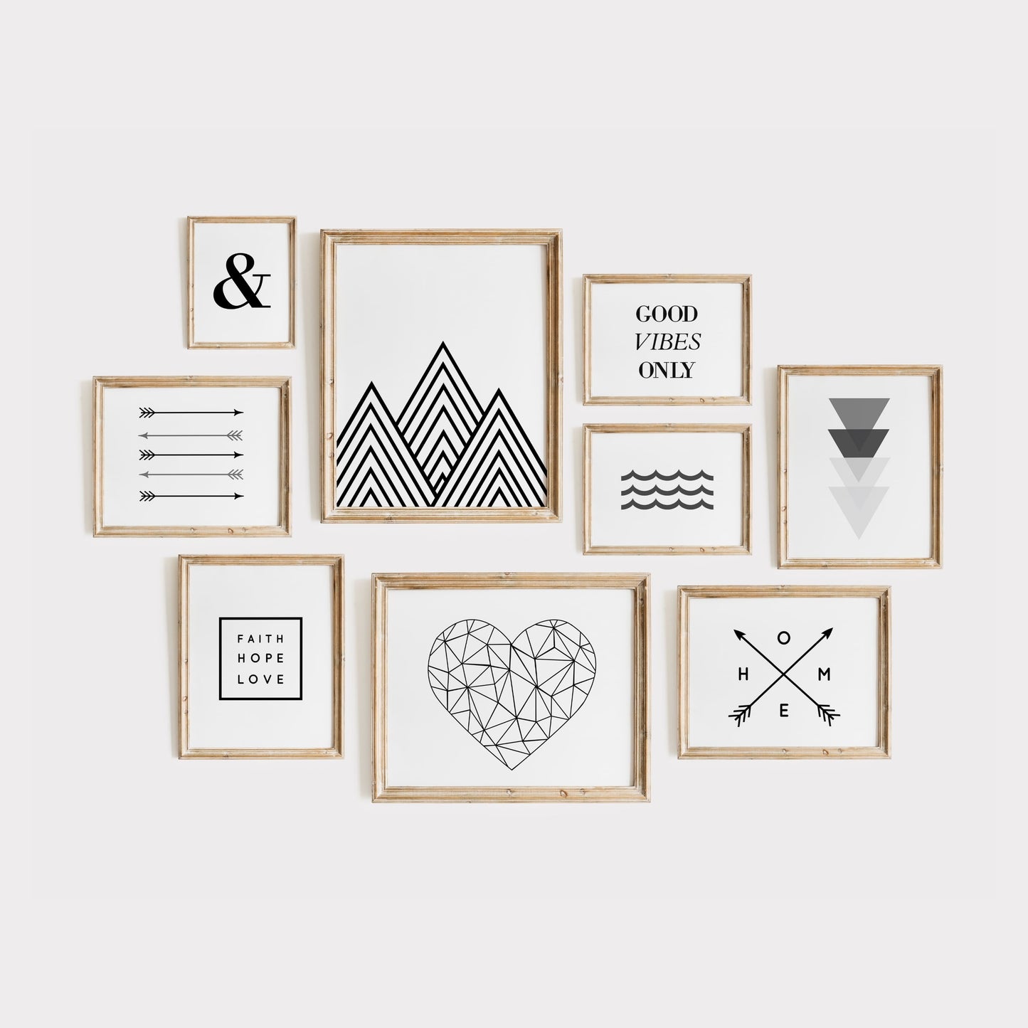 Minimalist Wall Art - 100 Prints