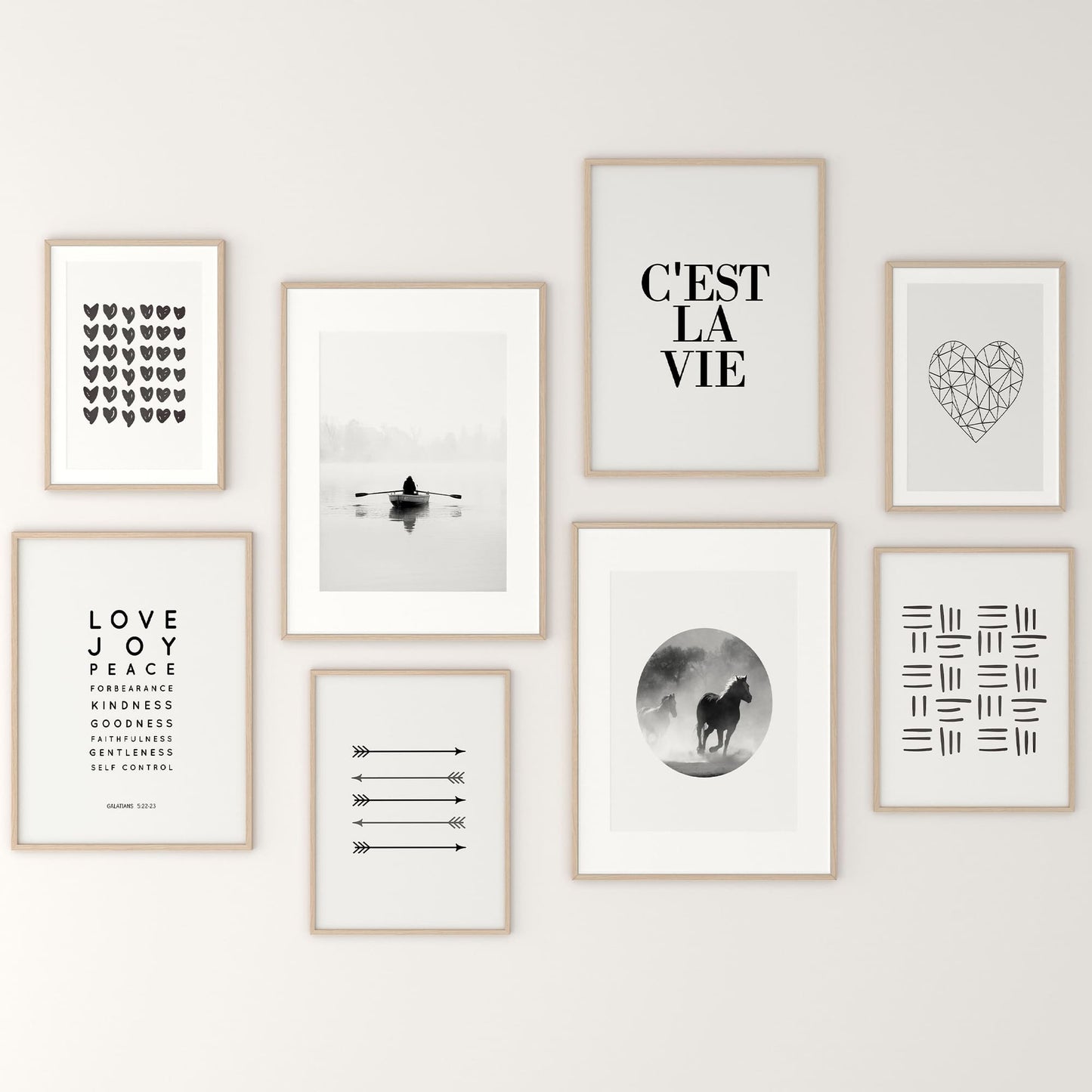 Minimalist Wall Art - 100 Prints