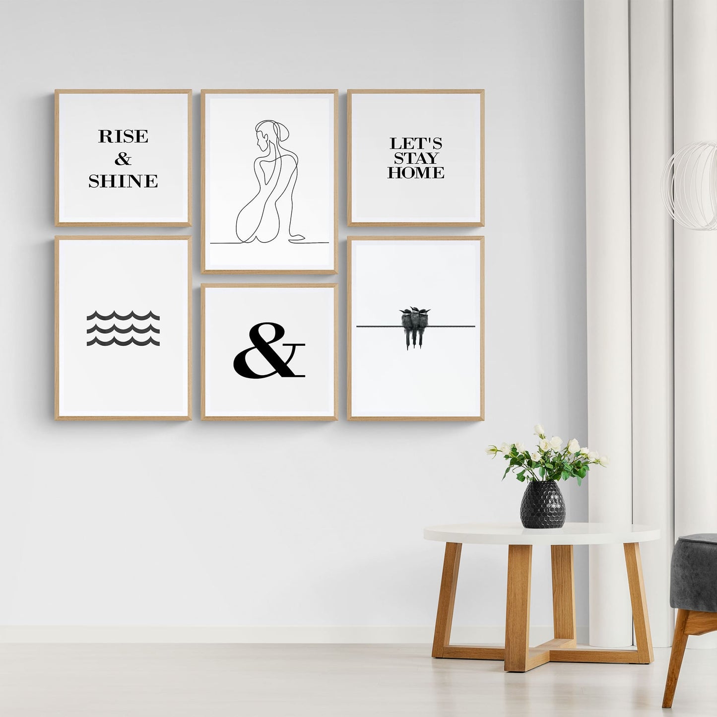 Minimalist Wall Art - 100 Prints