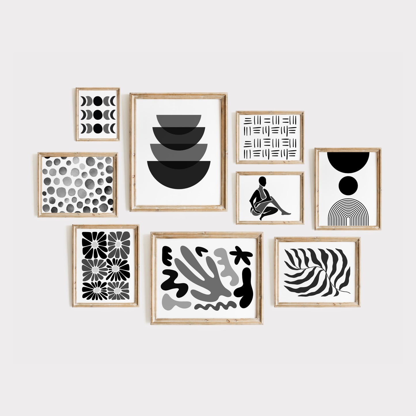 Black Abstract Art - 500 Prints