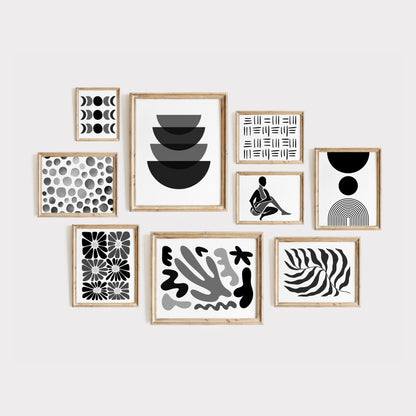 Black Abstract Art - 500 Prints