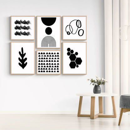 Black Abstract Art - 500 Prints