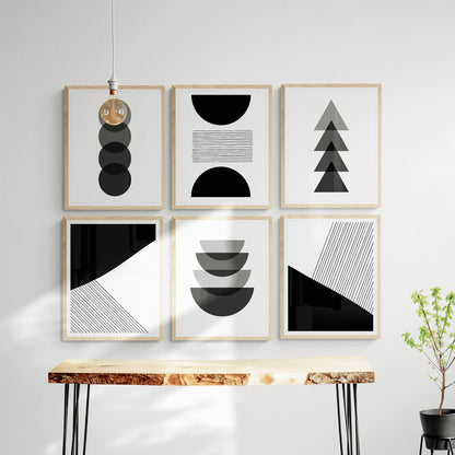 Black Abstract Art - 500 Prints