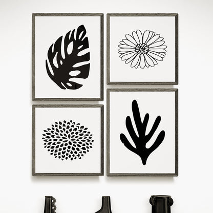 Black Abstract Art - 500 Prints