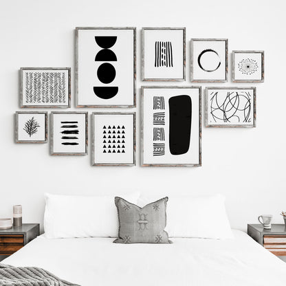 Black Abstract Art - 500 Prints