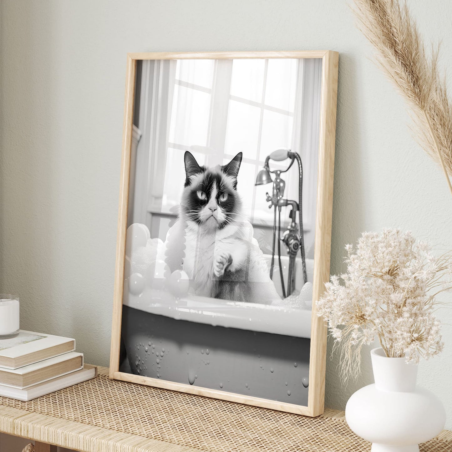 Bathroom Animals Wall Art - 300 Prints