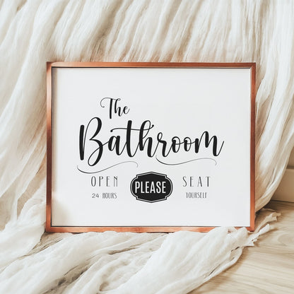 Bathroom Wall Art - 200 Prints