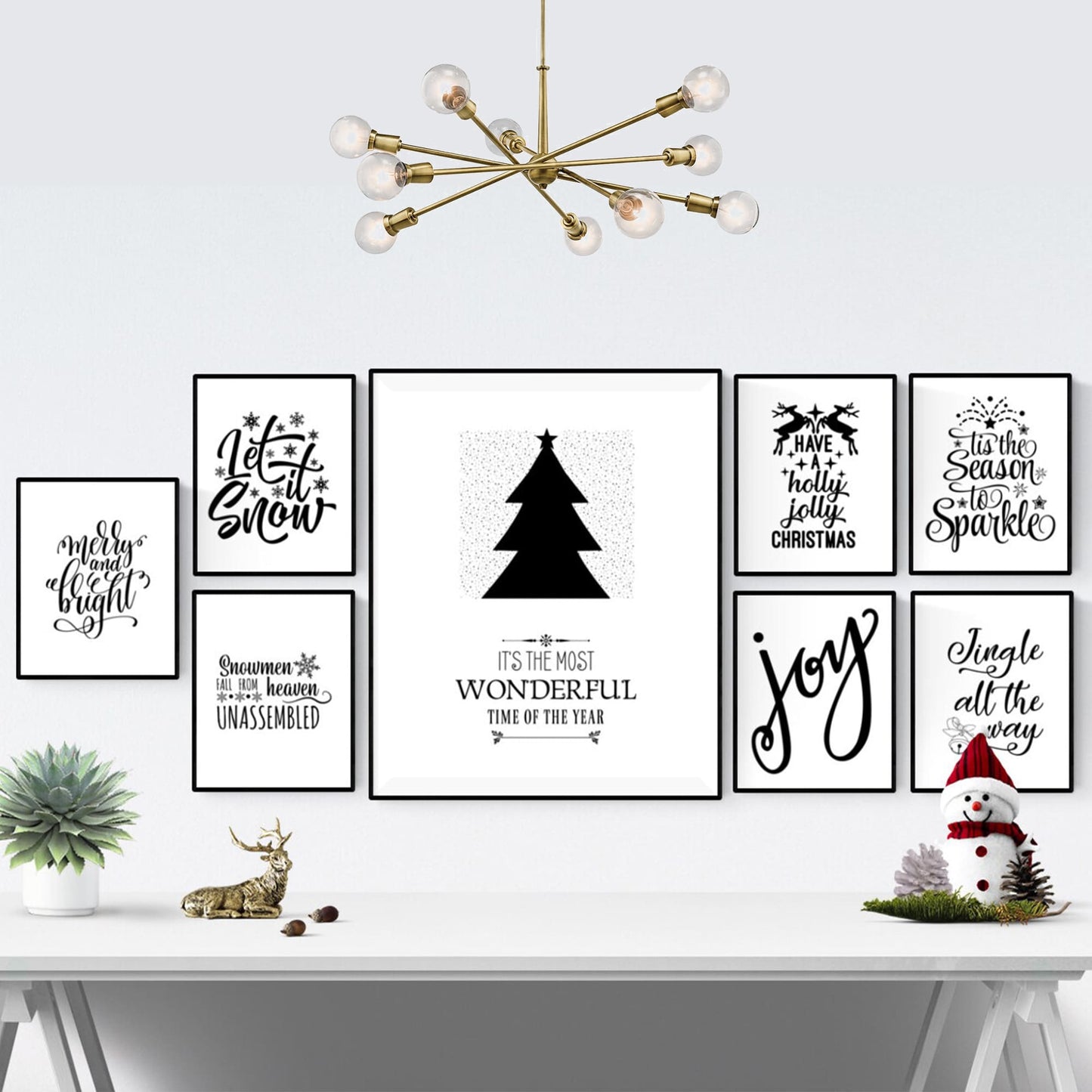 Christmas Wall Art - 100 Prints