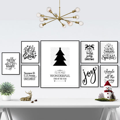 Christmas Wall Art - 100 Prints