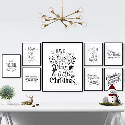 Christmas Wall Art - 100 Prints