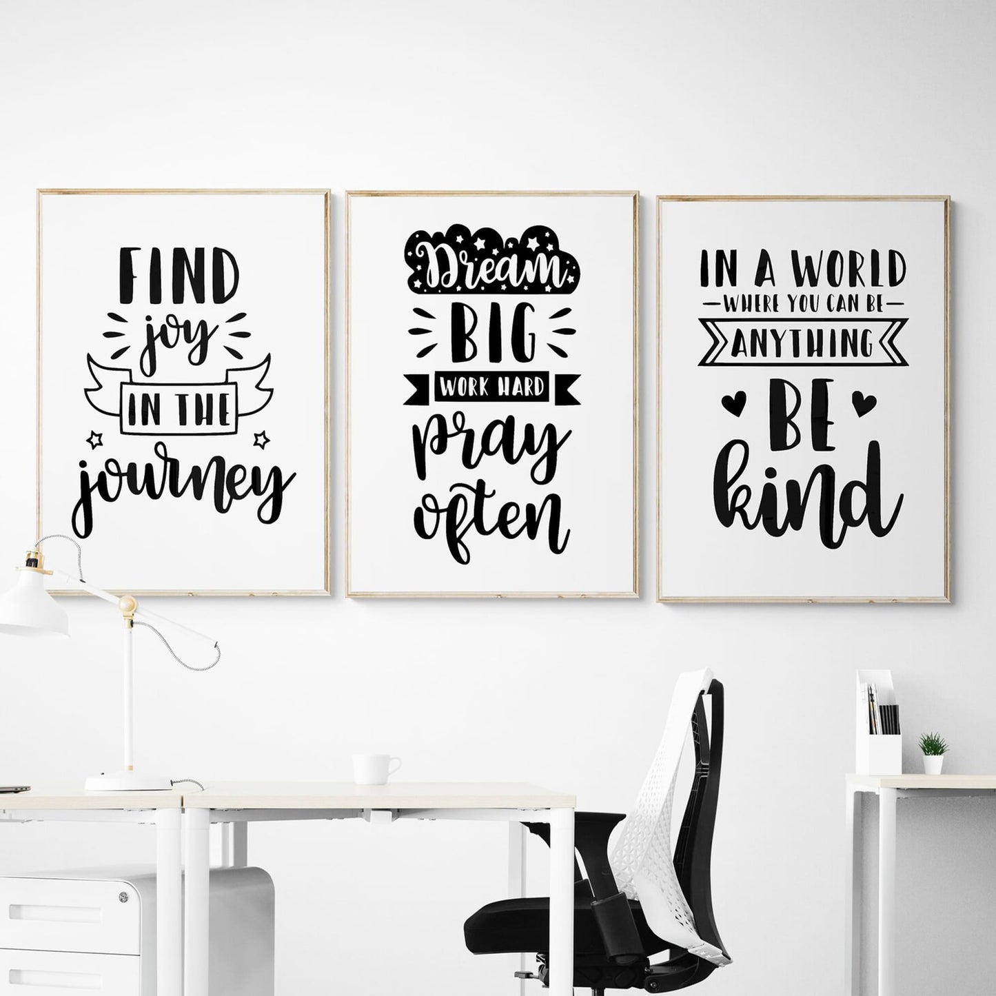 Motivational Wall Art - 100 Prints