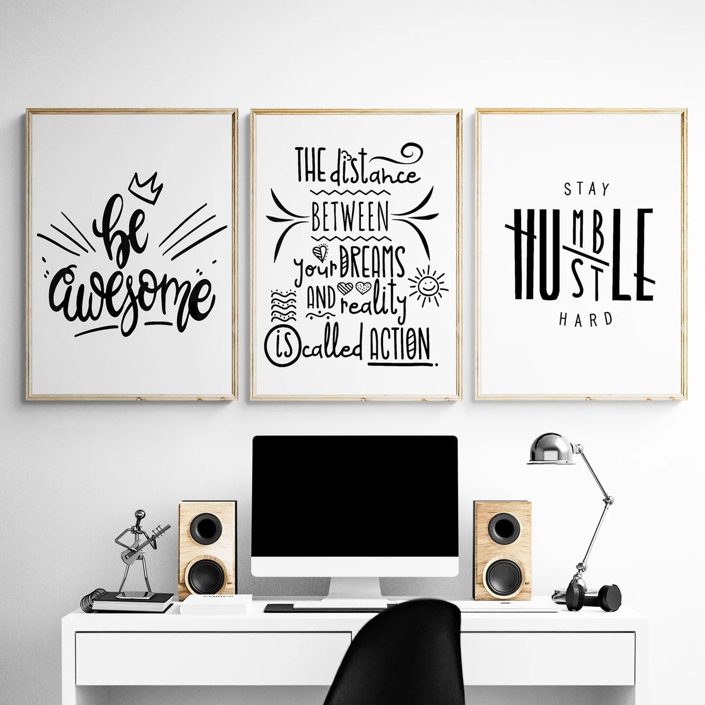 Motivational Wall Art - 100 Prints