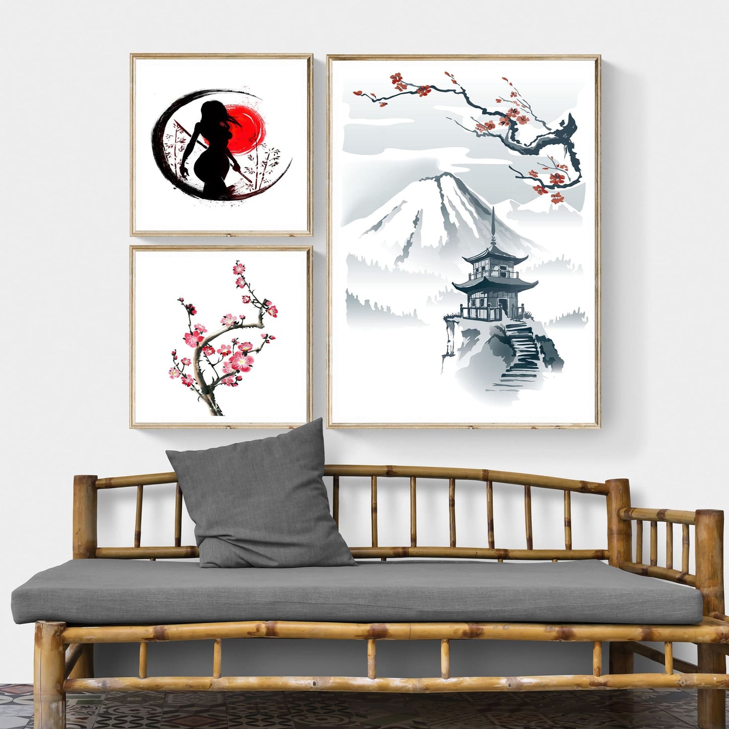 Japanese Ink Art - 200 Prints