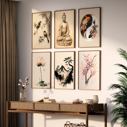Japanese Ink Art - 200 Prints