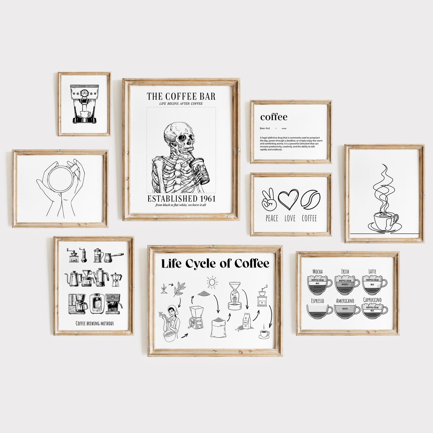 Kitchen Line Art - 150 Prints