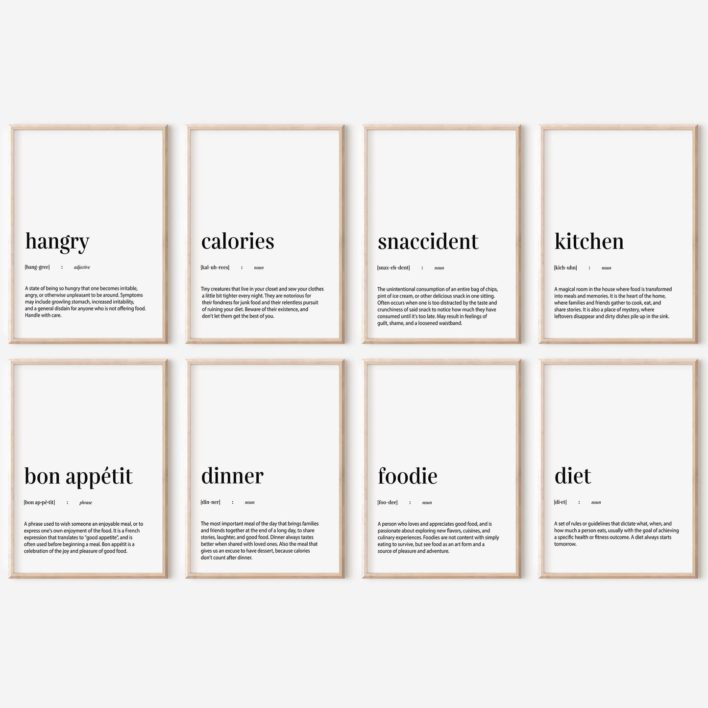 Kitchen Line Art - 150 Prints