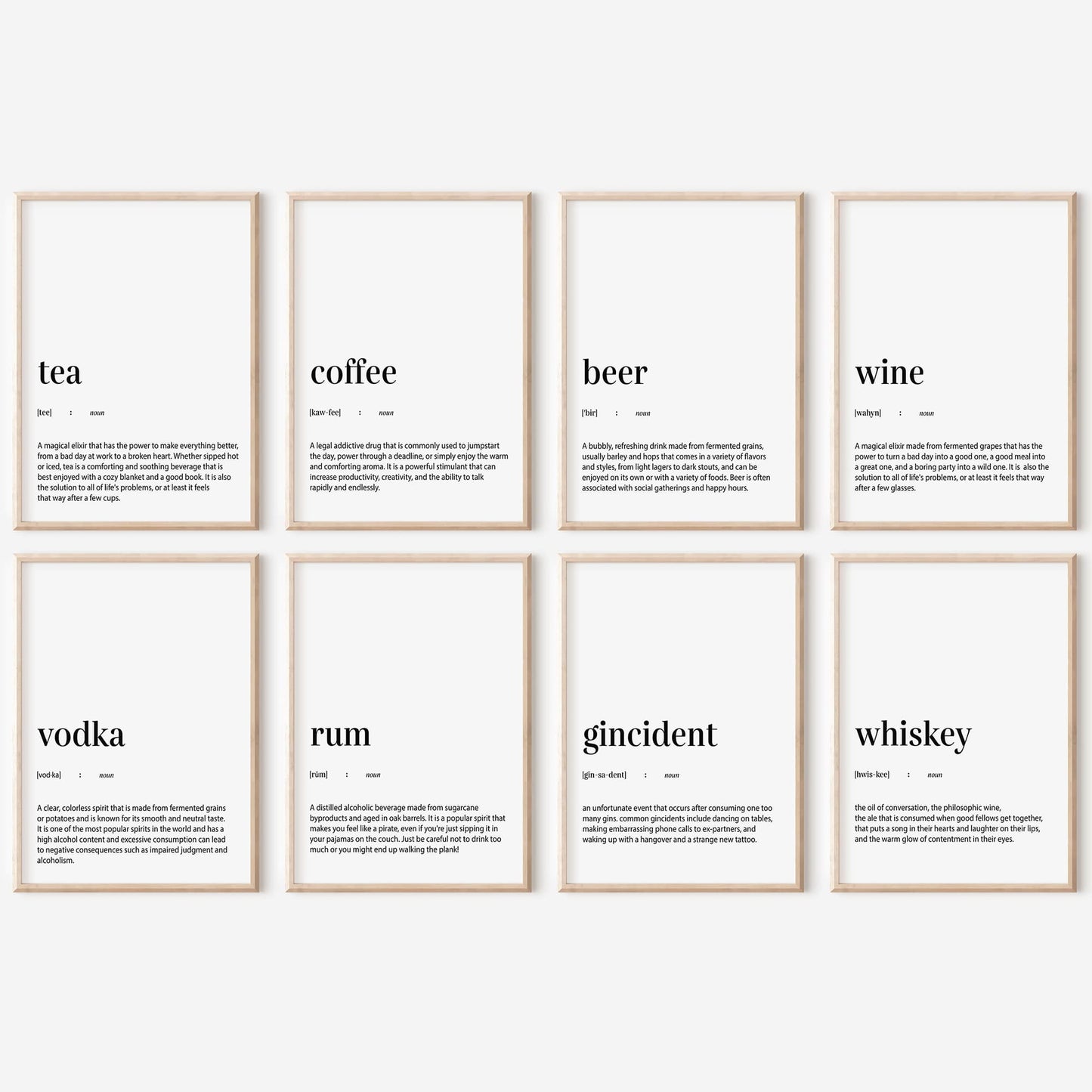 Kitchen Line Art - 150 Prints