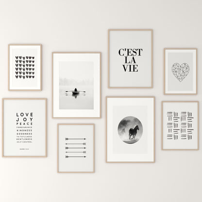 Minimalist Wall Art - 100 Prints