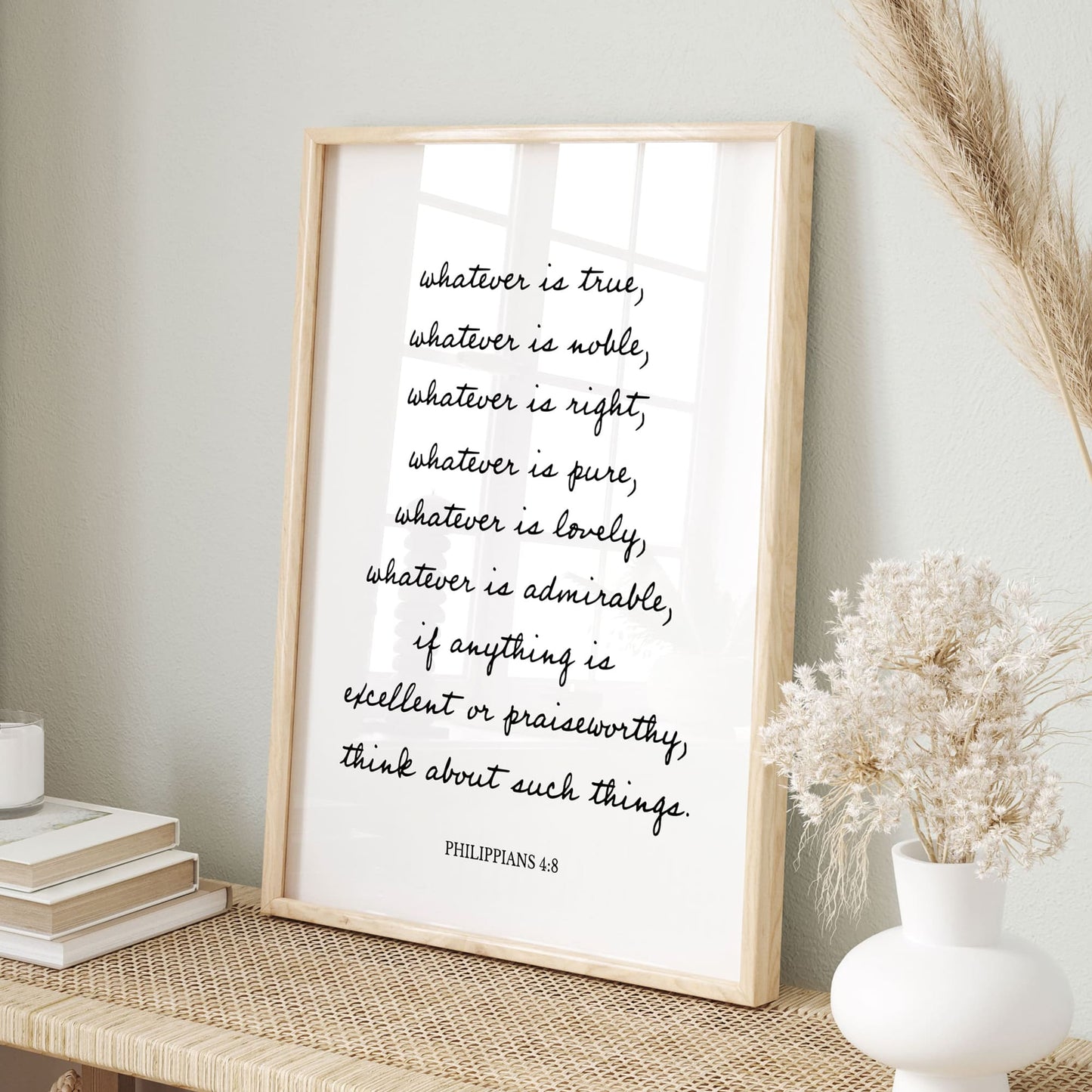 Verses Typography Wall Art - 50 Prints