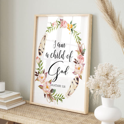 Floral Verses Wall Art - 50 Prints